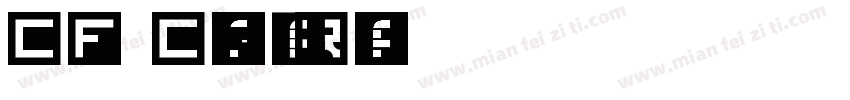 CF ColloseumGr Regular字体转换